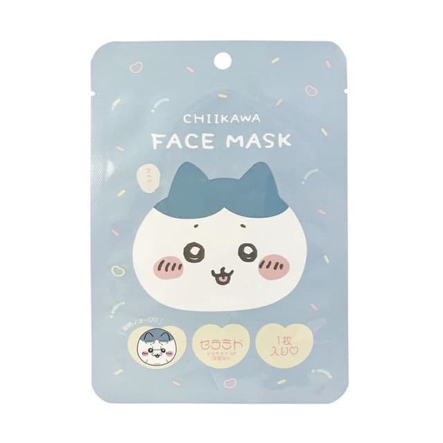 Chiikawa Face Mask, Hachiware