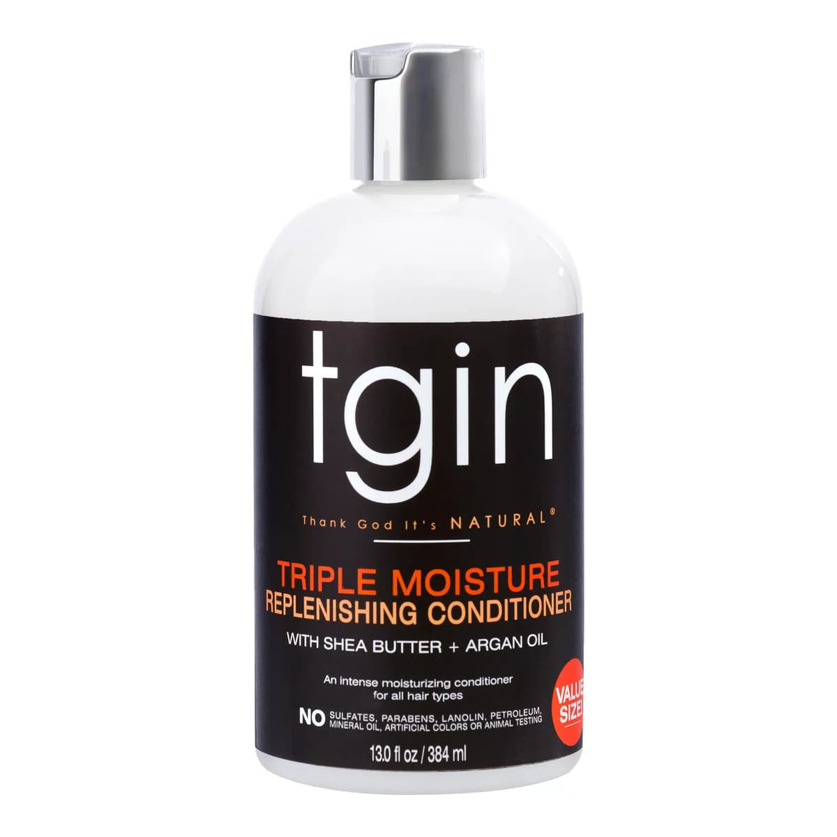 Triple Moisture Rich Replenishing Conditioner For Natural Hair with Shea Butter and Argan Oil
