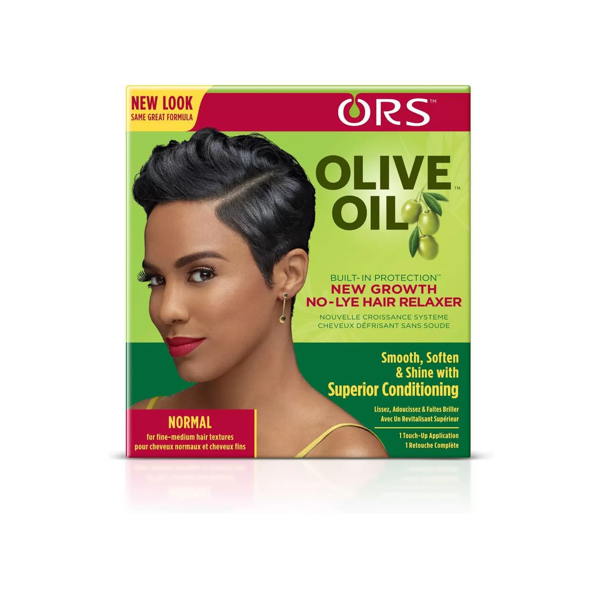 Olive Oil New Growth Normal Hair Relaxer