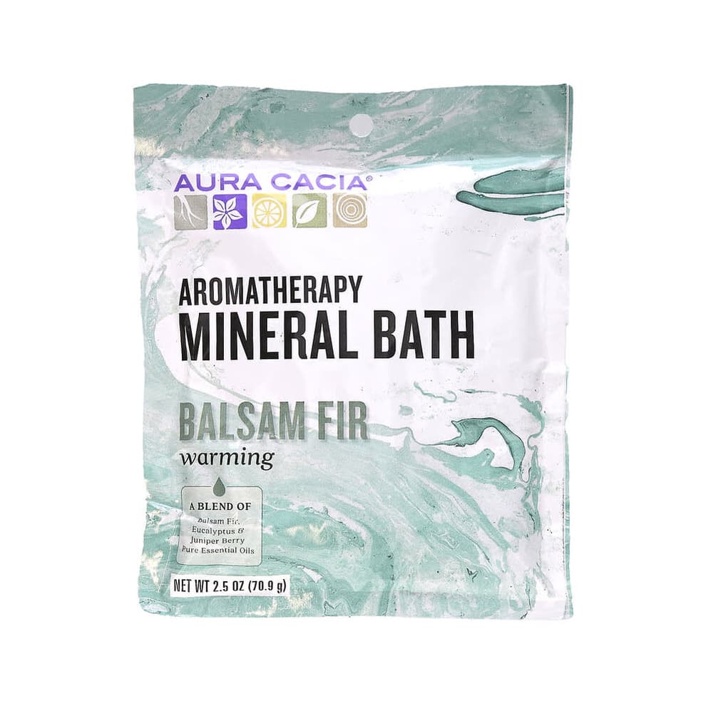 Aromatherapy Mineral Bath, Warming Balsam Fir