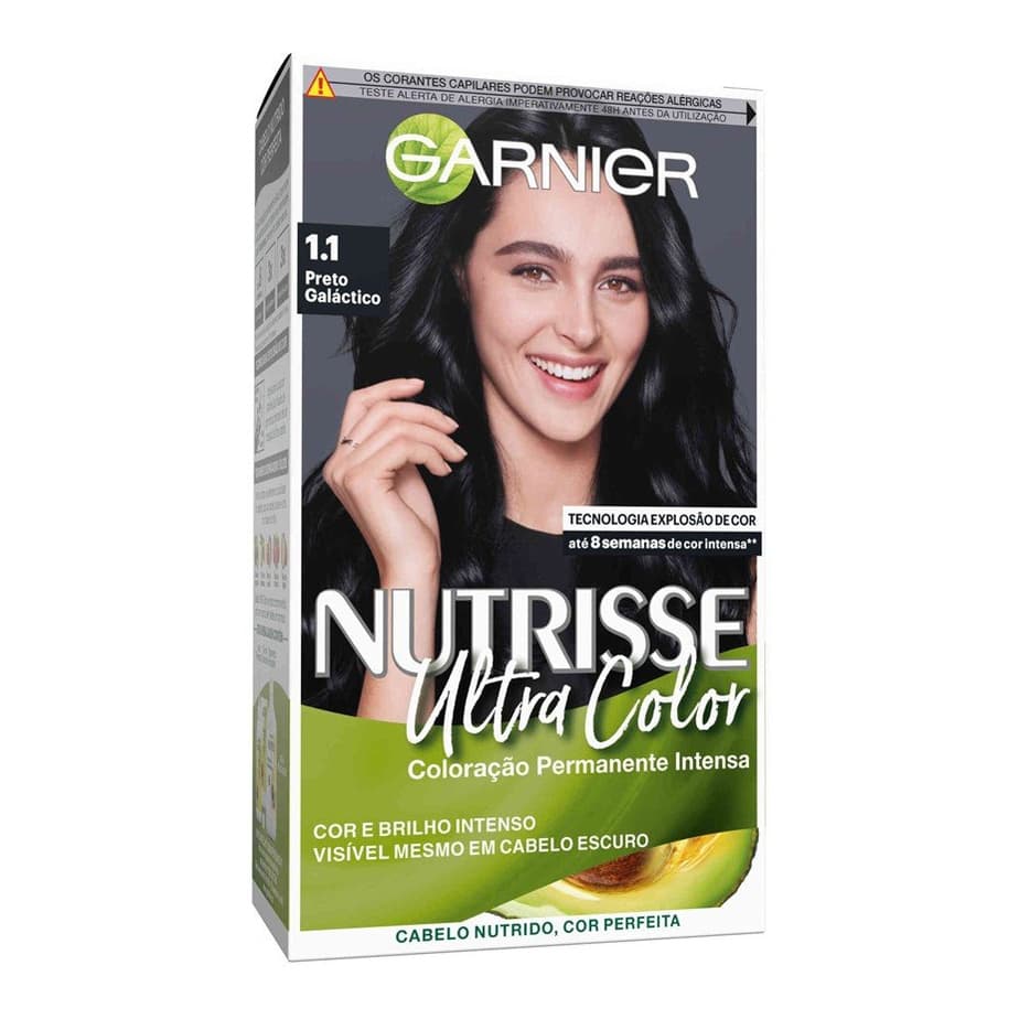 Nutrisse Ultra Color Permanent Hair Dye 1.1 Infinite Black