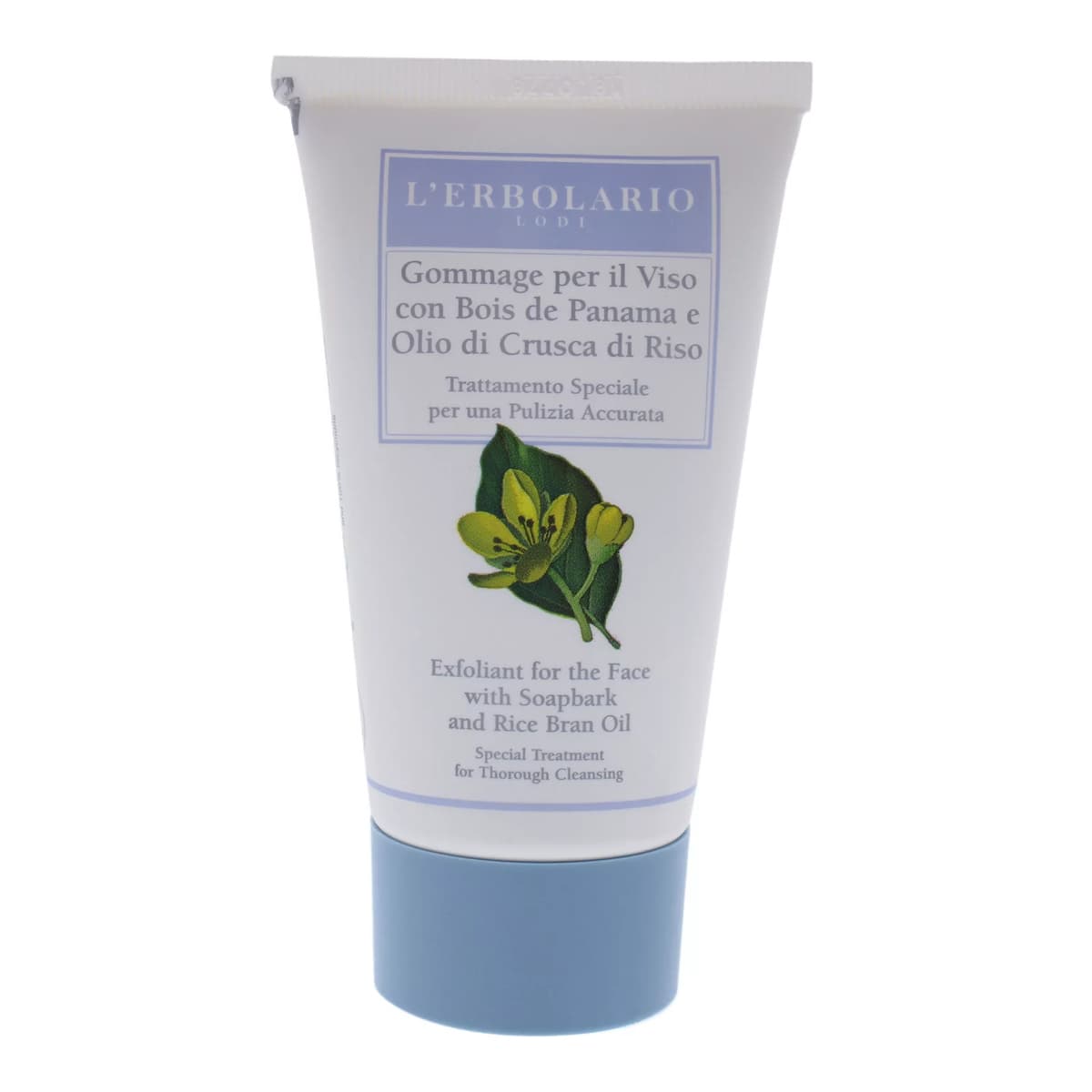 L'Erbolario Exfoliant Soapbark and Rice Bran Oil - Cleanser for Acne Prone Skin
