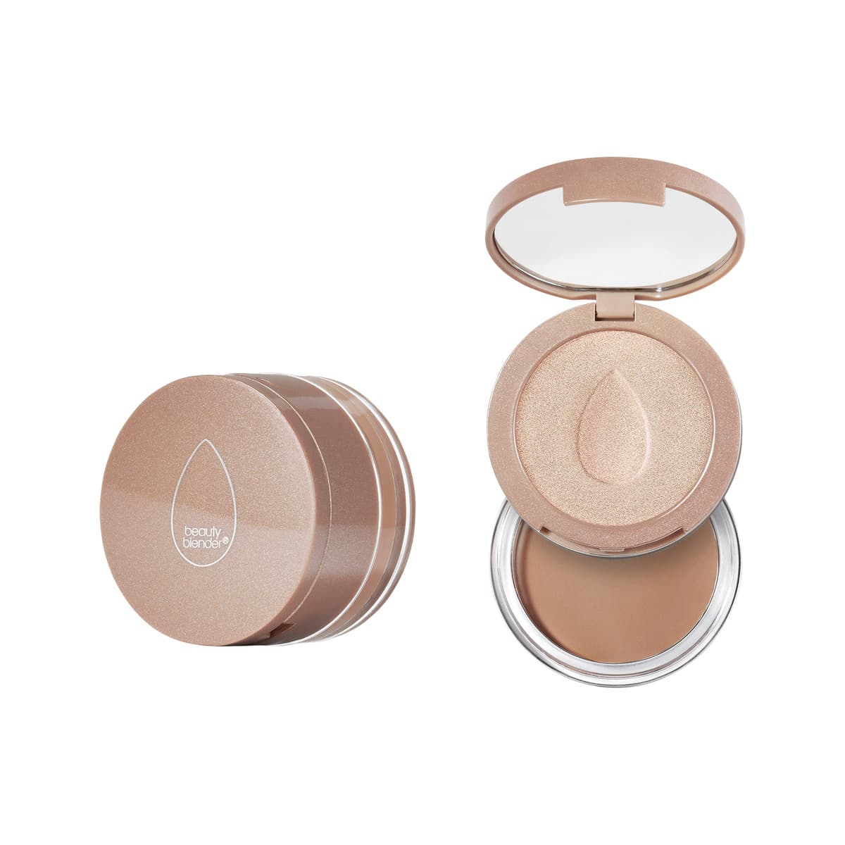 BOUNCE™ Magic Fit Creamy Bronzer & Highlighter Duo, Pearl/Buff