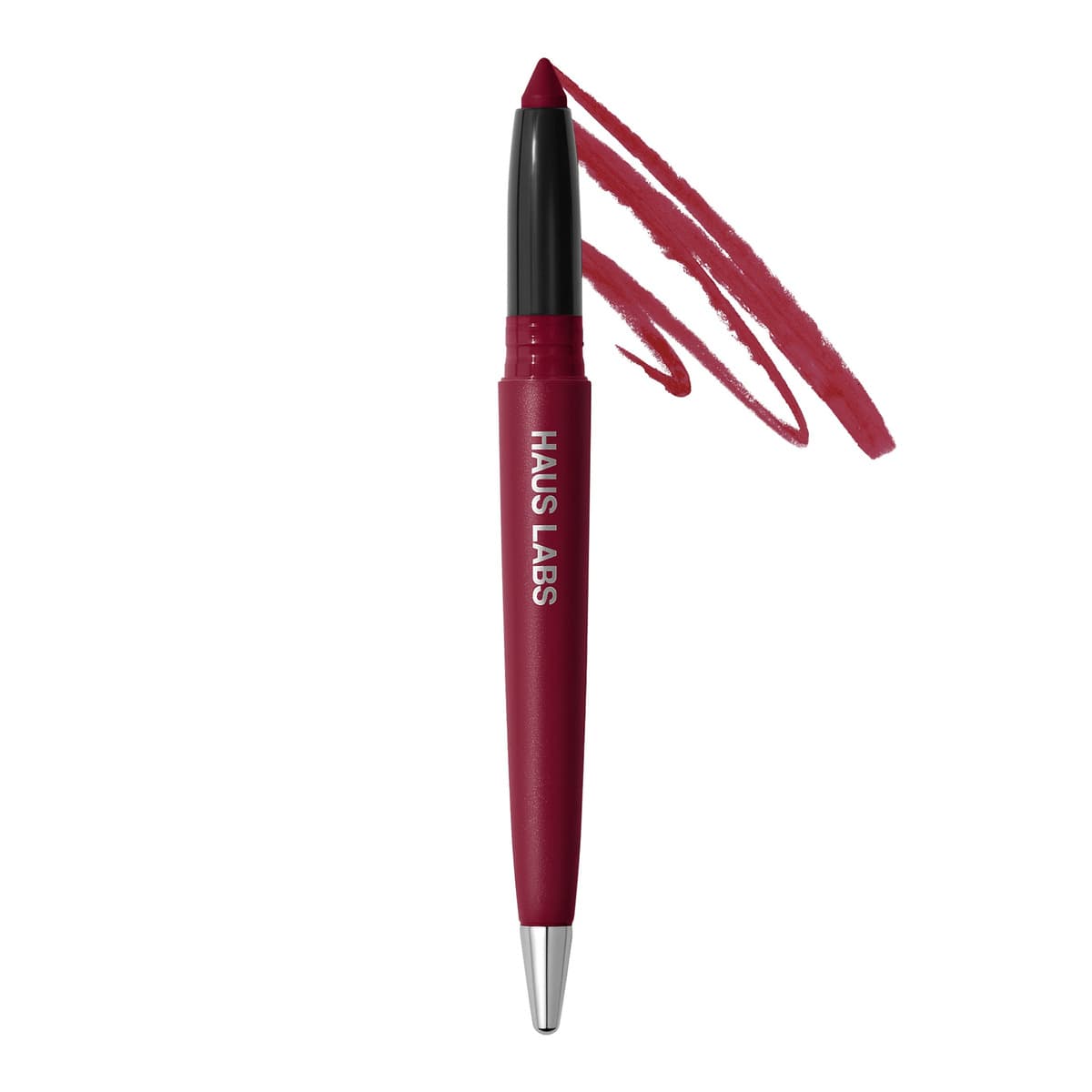 Le Monster Lip Crayon Vegan Lipstick and Lip Liner, Garnet Matte