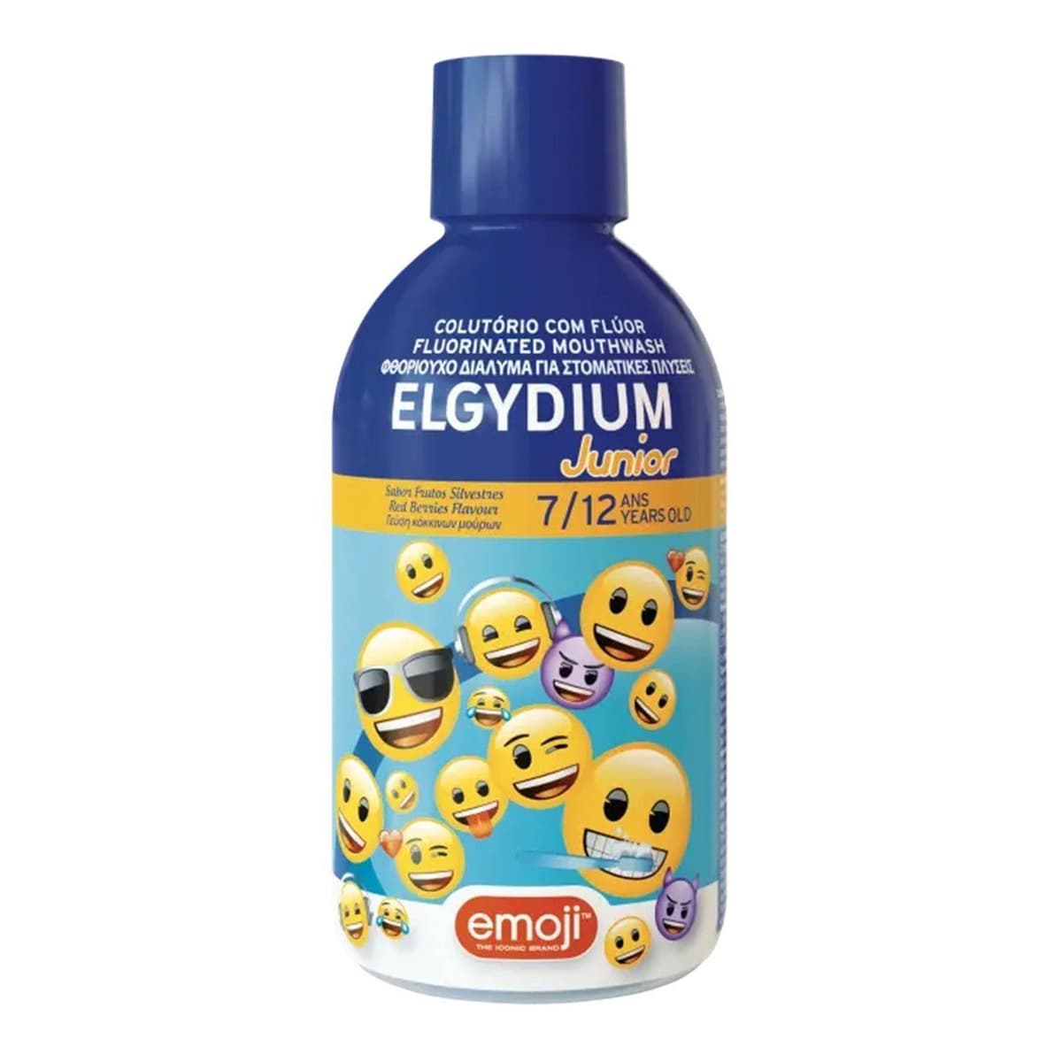Junior Emoji Fluoride Mouthwash