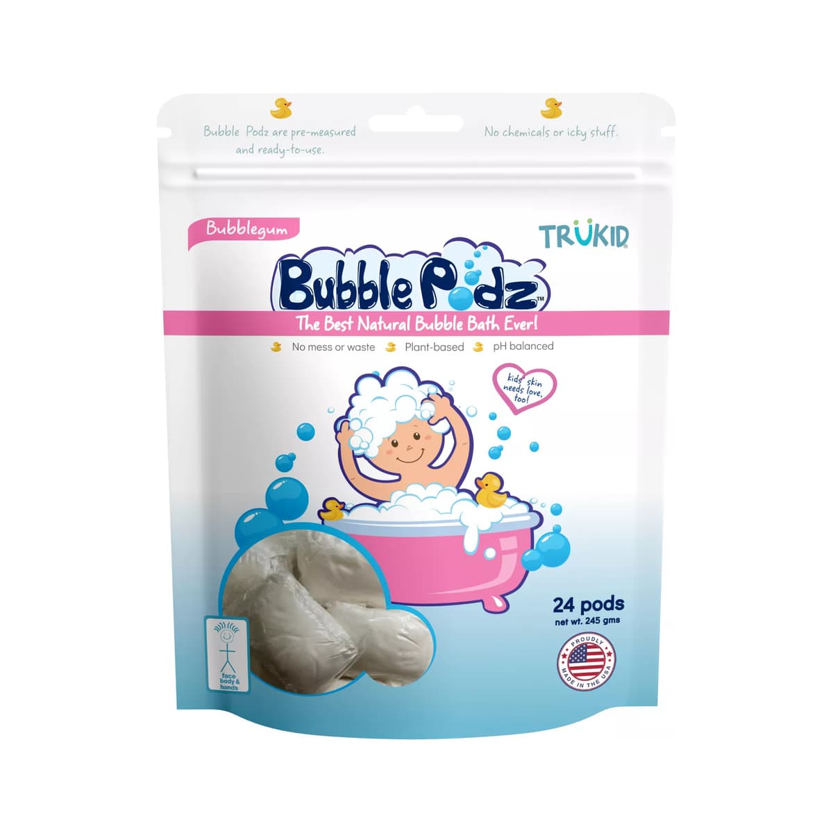 Bubble Podz Bubble Bath Bubblegum (24 Count)