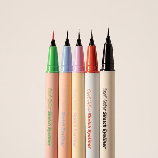 Cool Color Sketch Liquid Eyeliner, #05# Pink