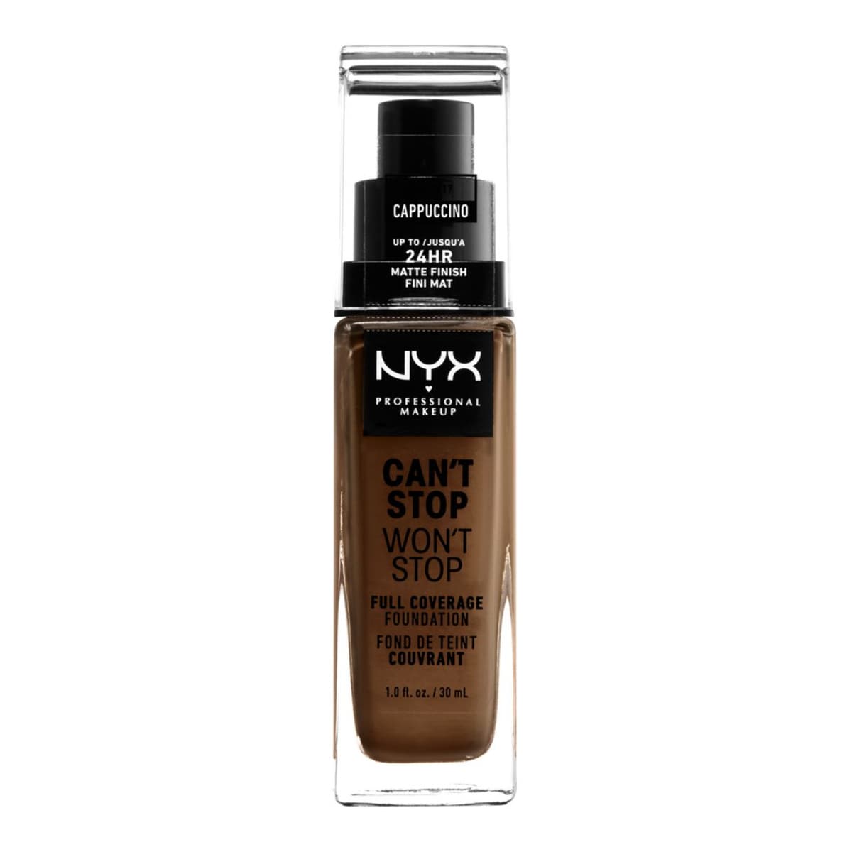 Can't Stop Won't Stop Full Coverage Foundation, CAPPUCCINO
