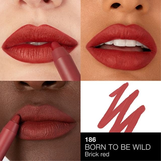 Power Matte High Intensity Lip Pencil, #186 BORN TO BE WILD