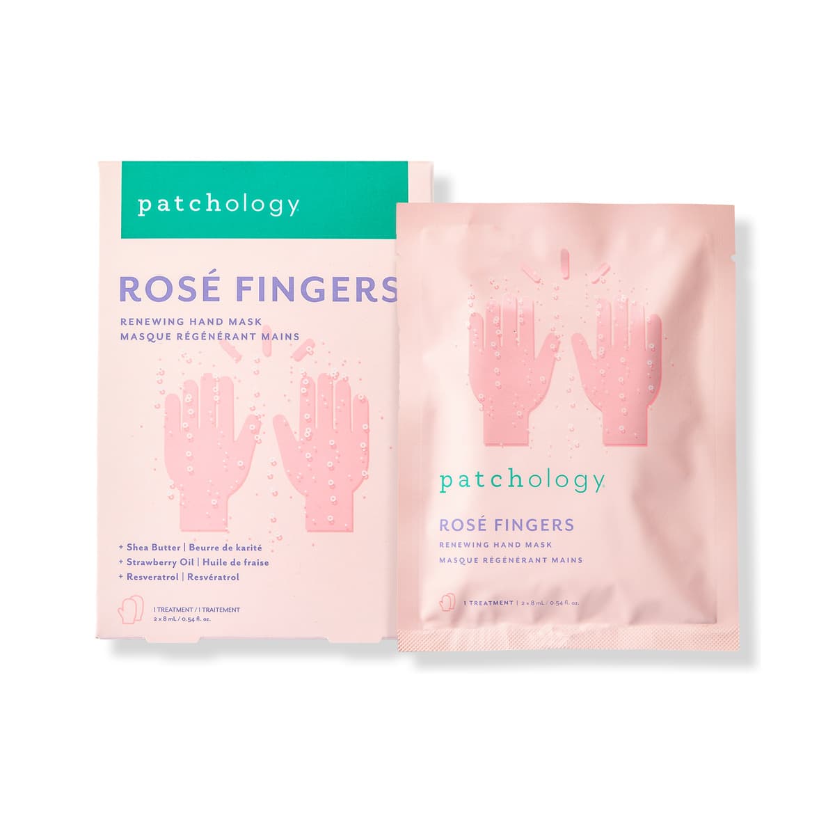 Rosé Fingers - Renewing Hand Mask