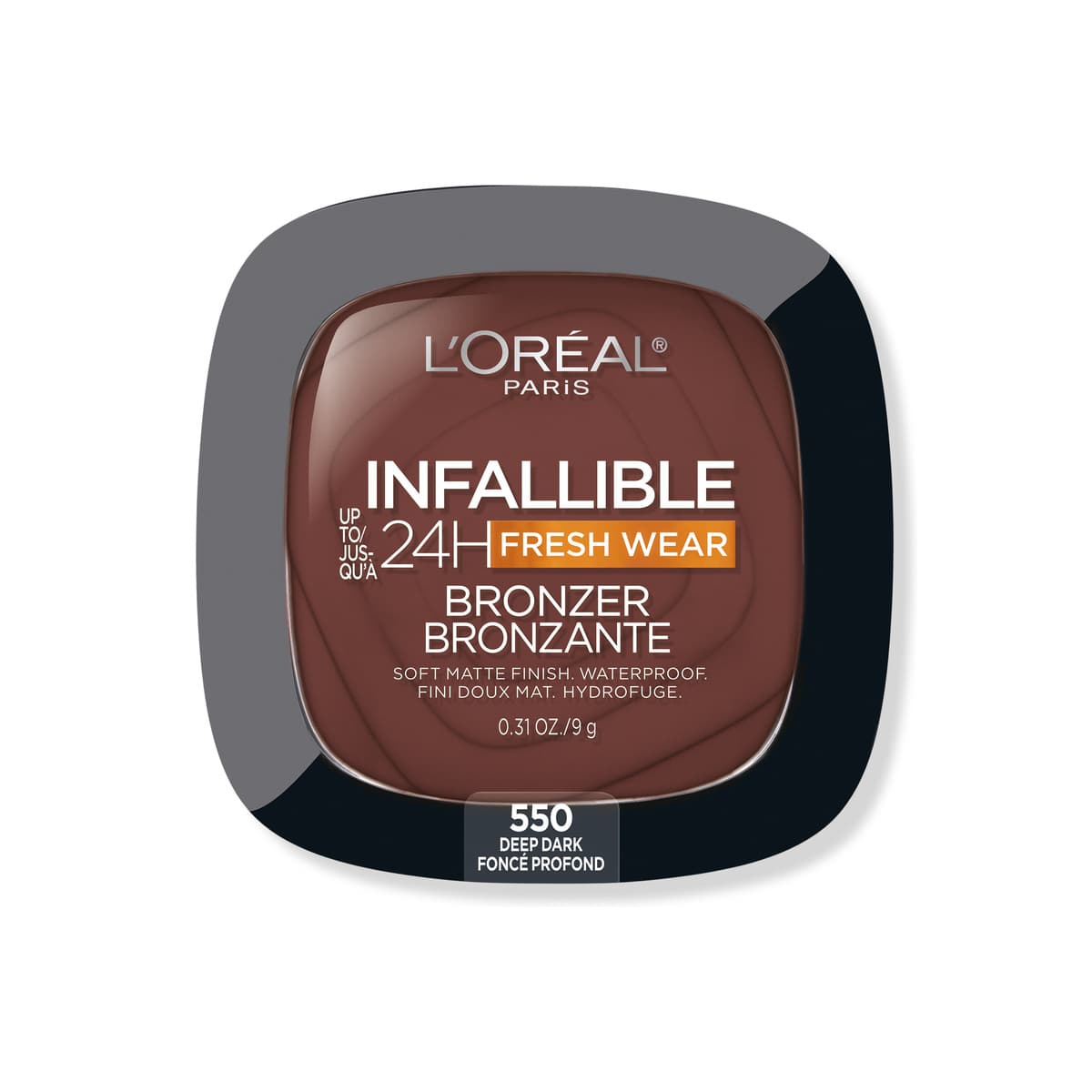 Infallible 24H Fresh Wear Soft Matte Bronzer, #550 Deep Dark