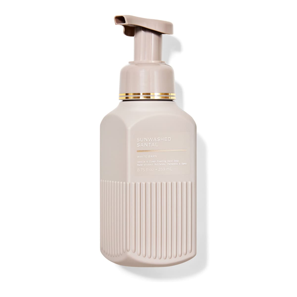 White Barn, Sunwashed Santal, Gentle & Clean Foaming Hand Soap