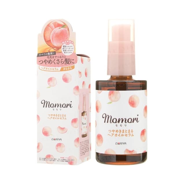 Momori Peach Glossy Hair Oil Serum
