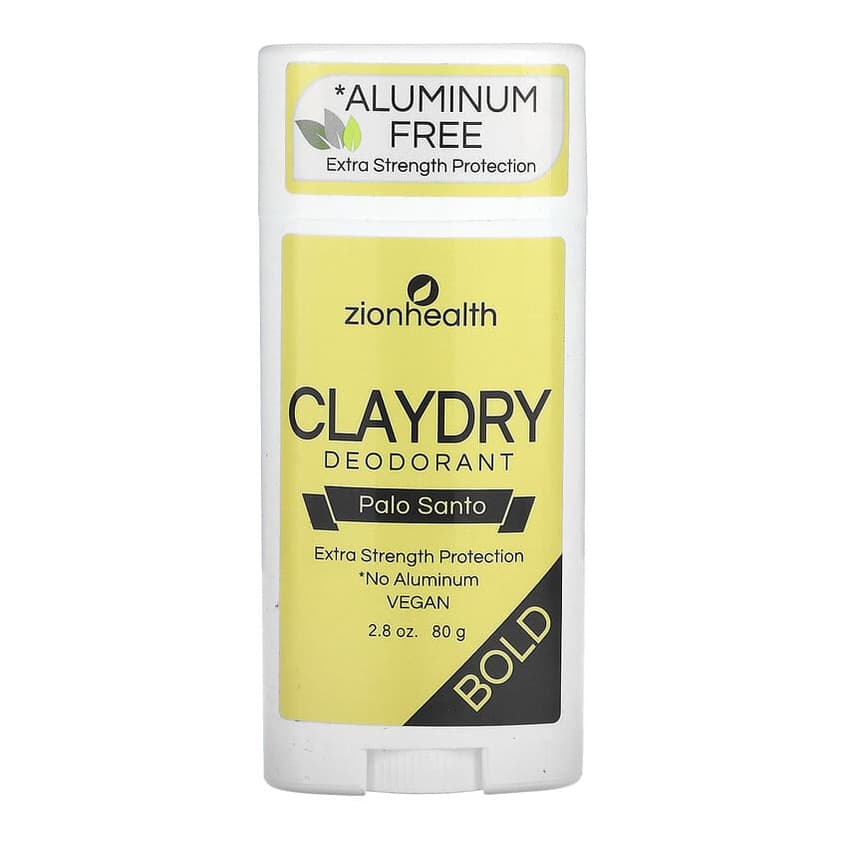 Bold, Claydry Deodorant, Palo Santo