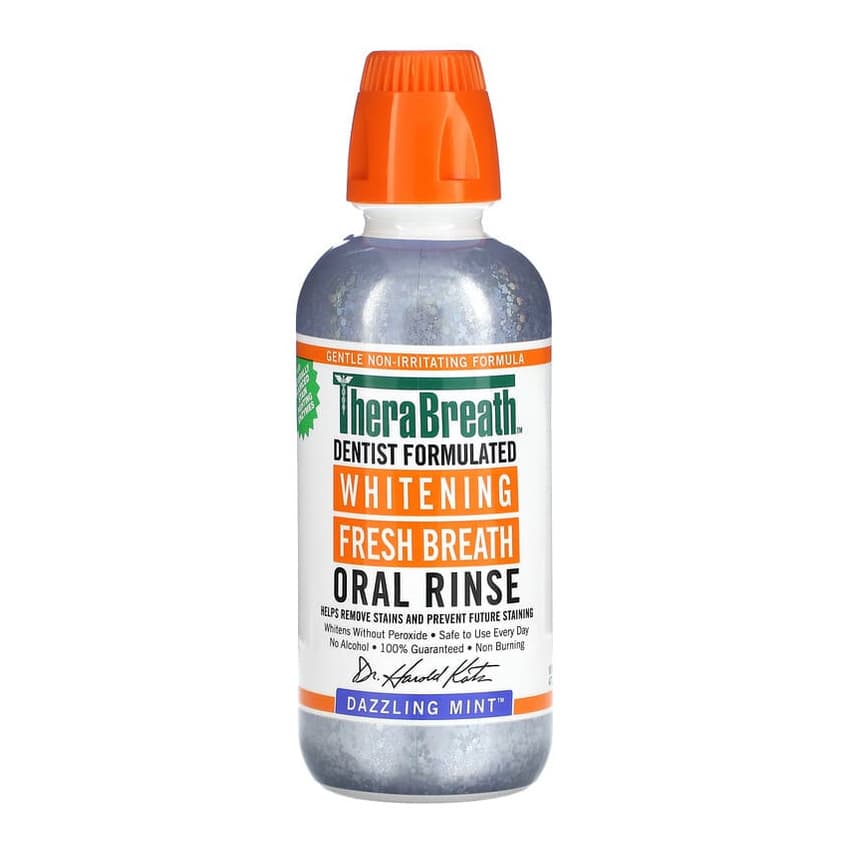 Whitening Fresh Breath Oral Rinse, Dazzling Mint