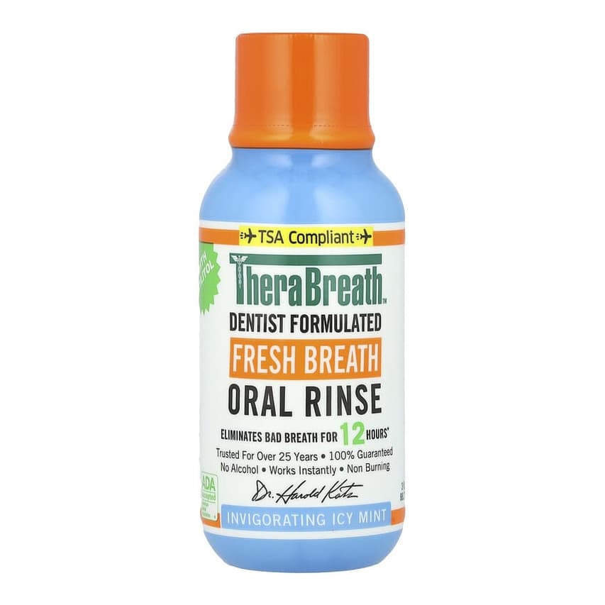 Fresh Breath Oral Rinse, Invigorating Icy Mint