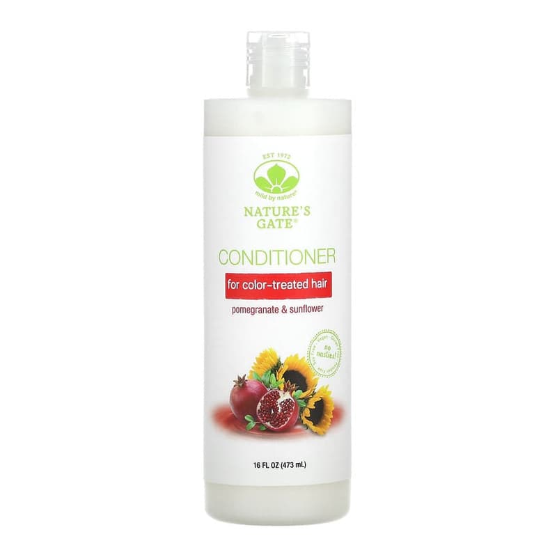 (Nature's Gate), Pomegranate & Sunflower Conditioner for Color-Treated Hair