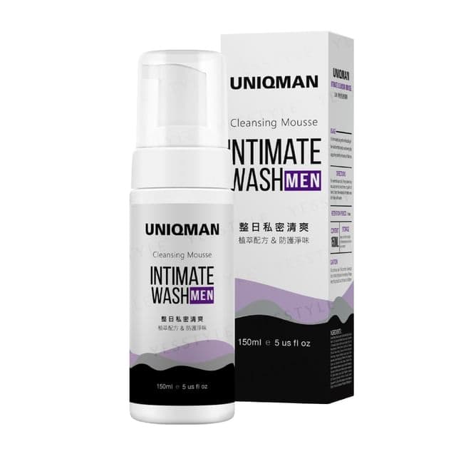 Uniqman Intimate Wash Men Cleansing Mousse