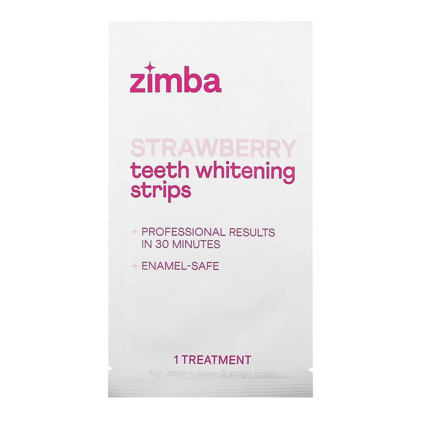 Teeth Whitening Strips, Strawberry