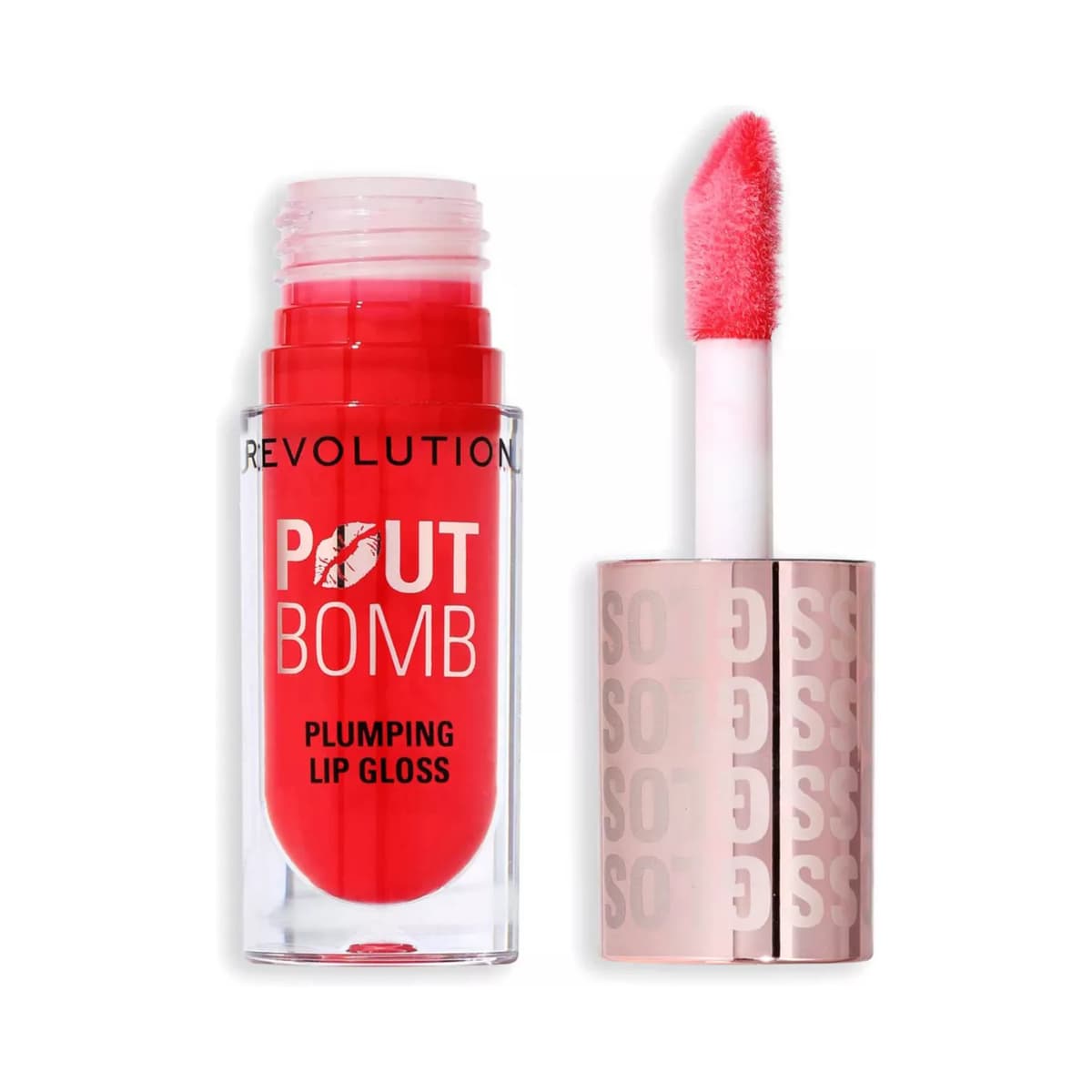 Pout Bomb Plumping Gloss, cherry sheer red