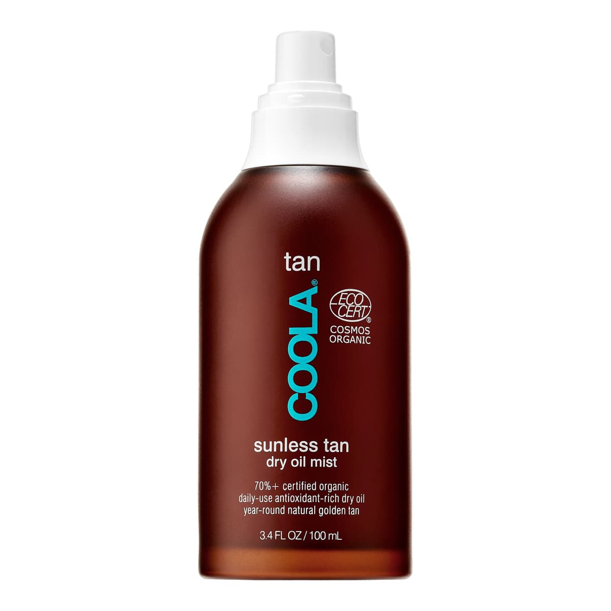 Sunless Tan Dry Oil Self Tanner Mist with Moisturizing Aloe Vera