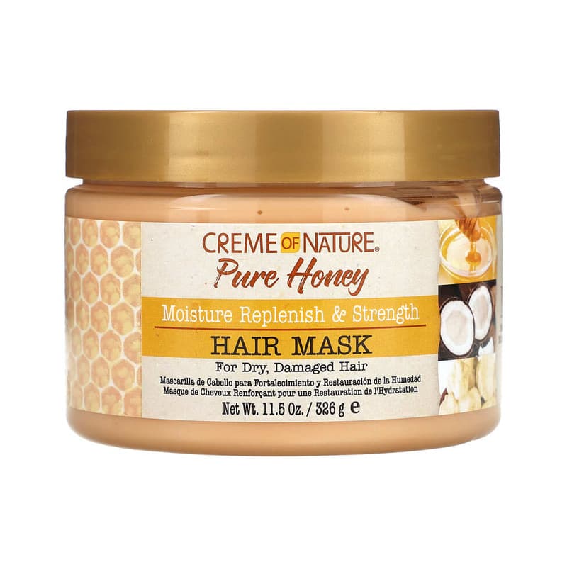 Pure Honey, Moisture Replenish & Strength Hair Mask