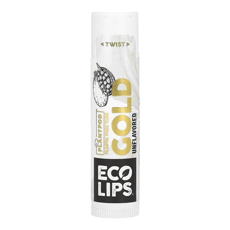 Gold, Lip Balm, Unflavored