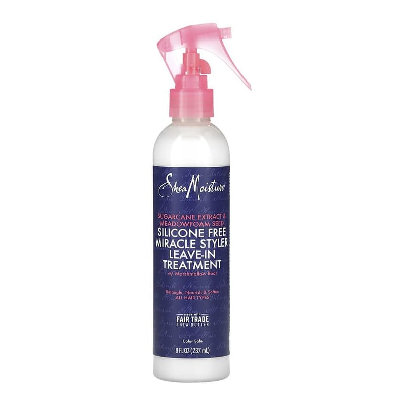 Silicon Free Miracle Styler Leave-In Treatment, Sugarcane Extract & Meadowfoam Seed