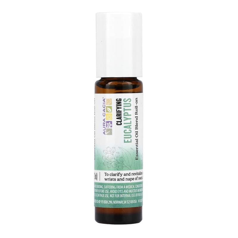 Essential Oil Blend, Clarifying Roll-On, Eucalyptus