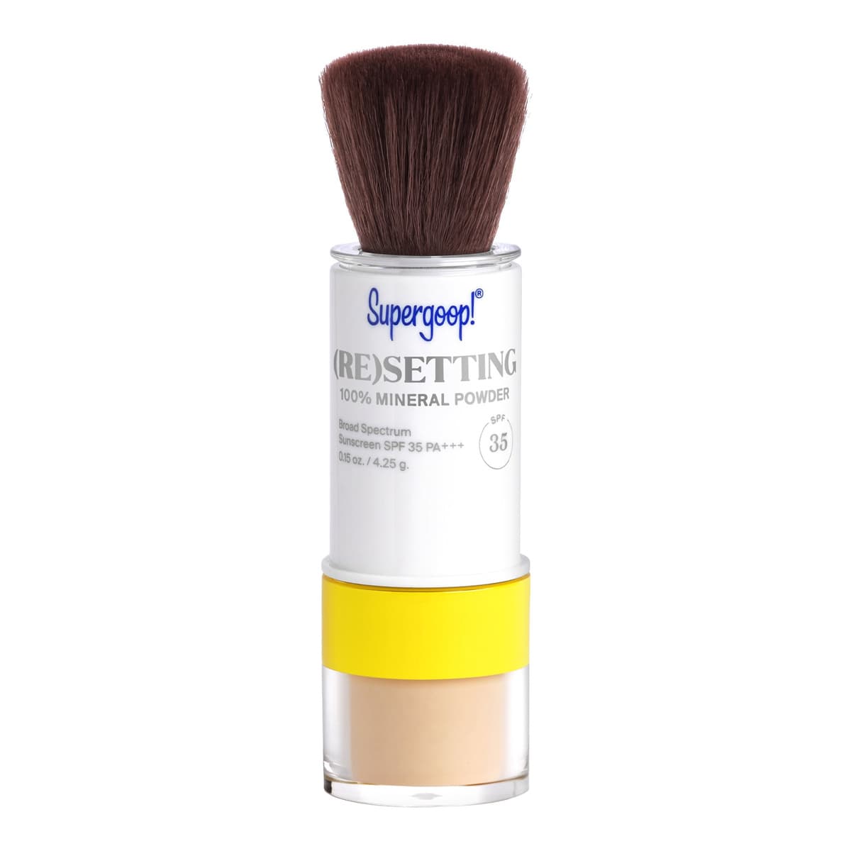 100% Mineral (Re)setting Powder SPF 35, Light