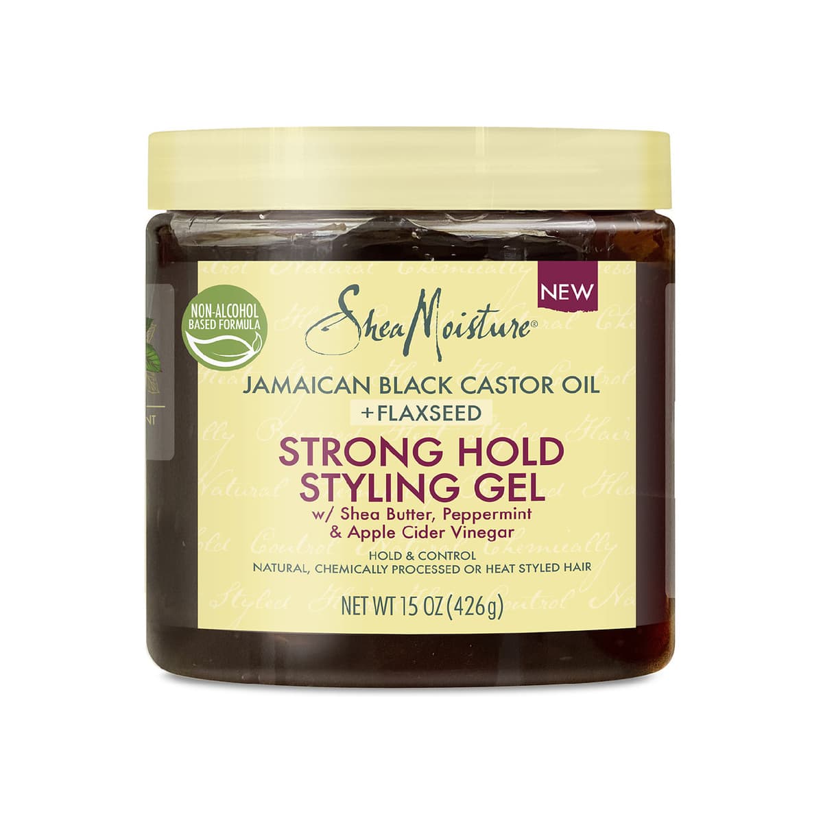 Strong Hold Styling Gel Jamaican Black Castor Oil and Flaxseed
