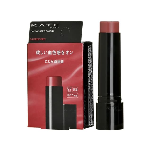Kate Personal Lip Cream, #04 Deep Red SPF 11 PA+
