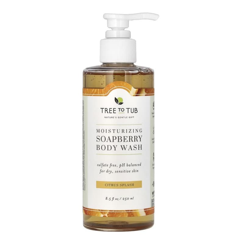 Moisturizing Soapberry Body Wash, Citrus Splash