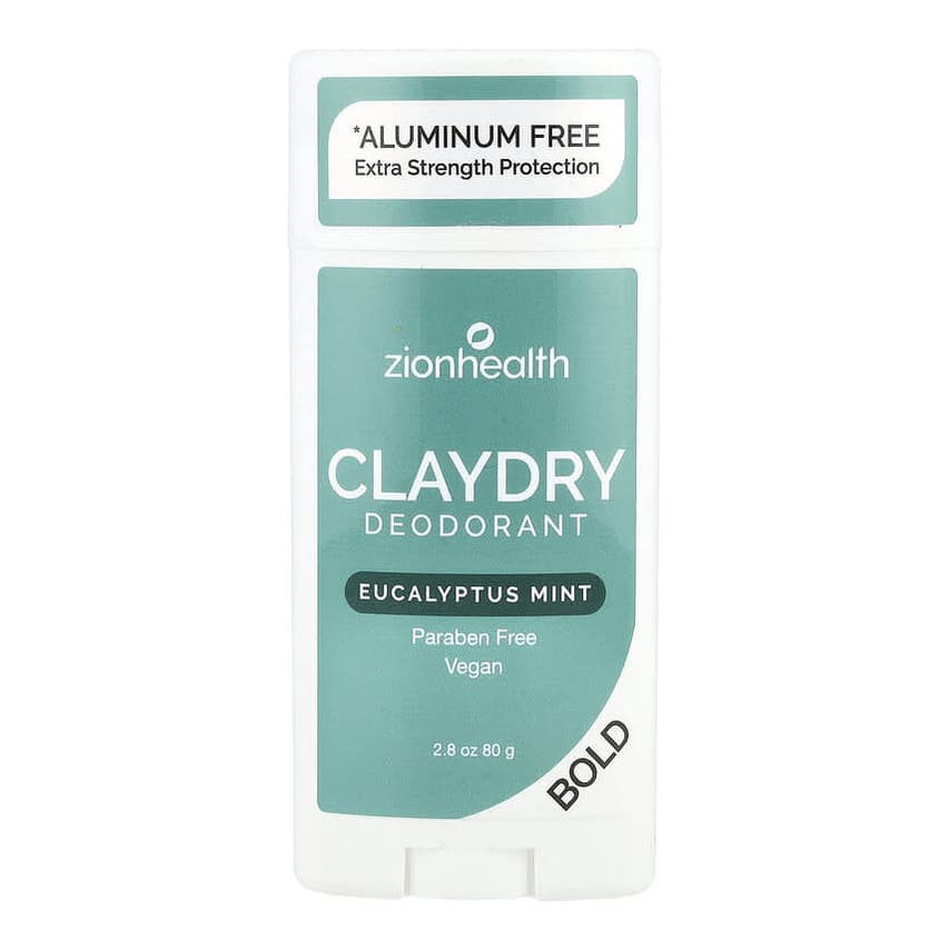 ClayDry Deodorant, Eucalyptus Mint