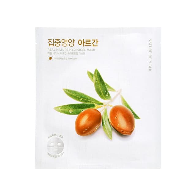 Real Nature Hydrogel Mask 1pc, Argan