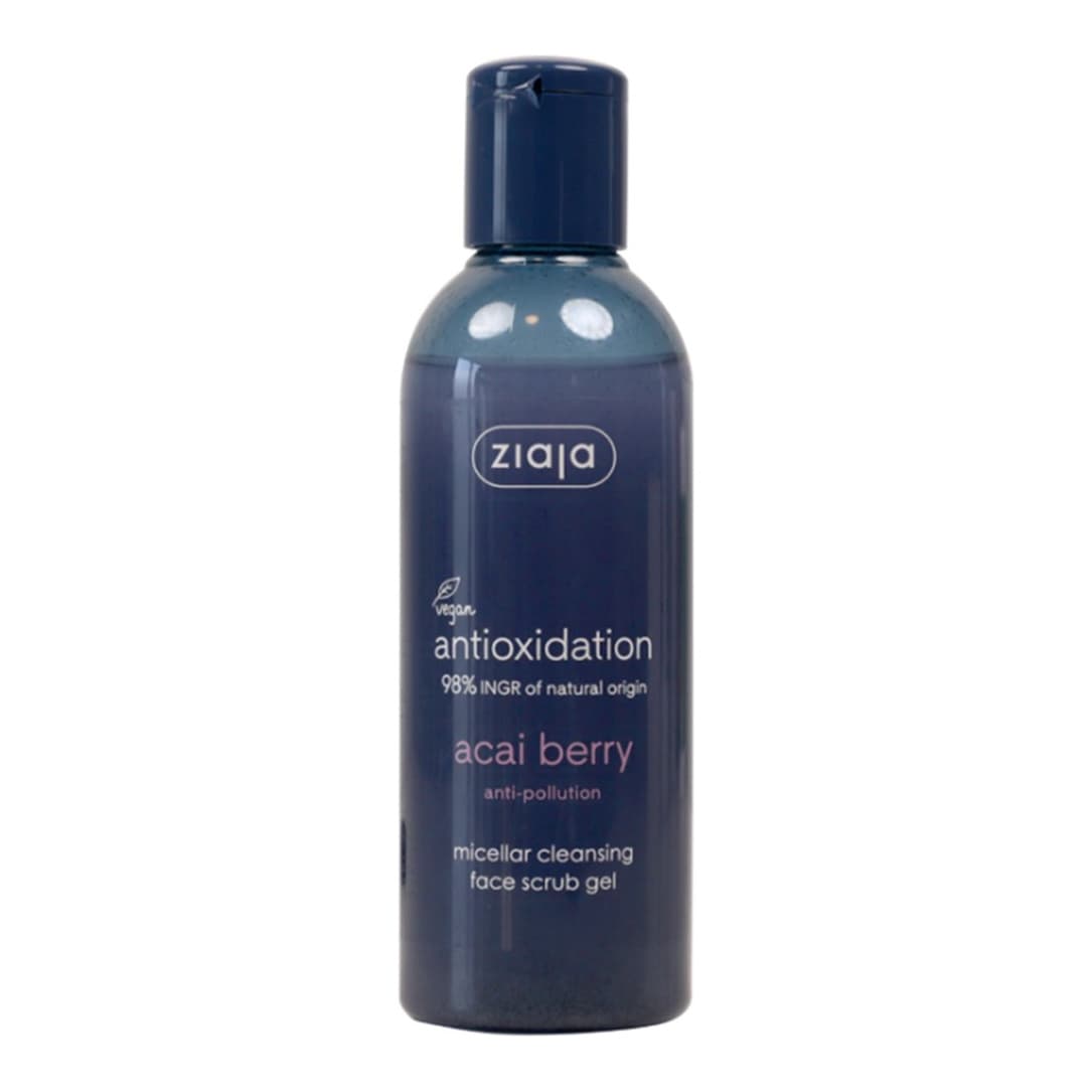 Acai Berry Antioxidation Micellar Cleansing Face Scrub Gel