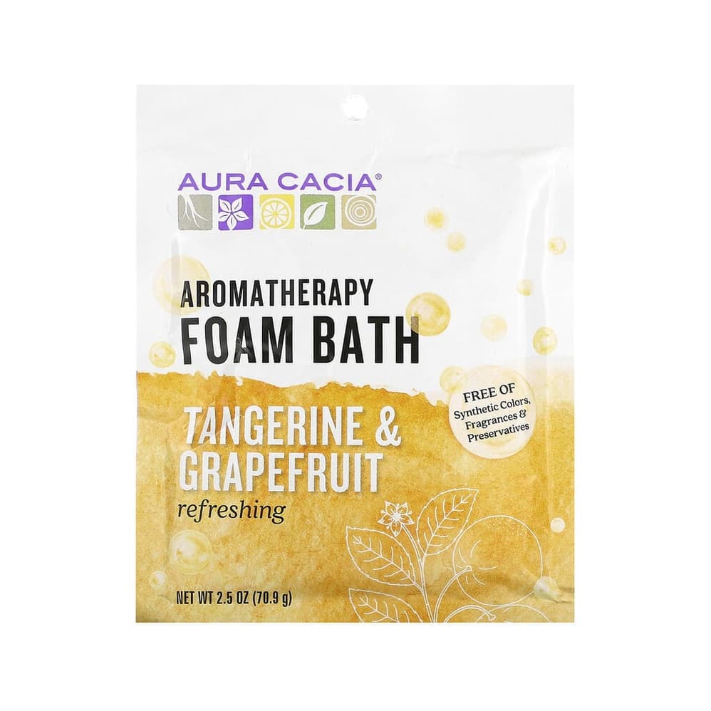 Aromatherapy Foam Bath, Tangerine & Grapefruit