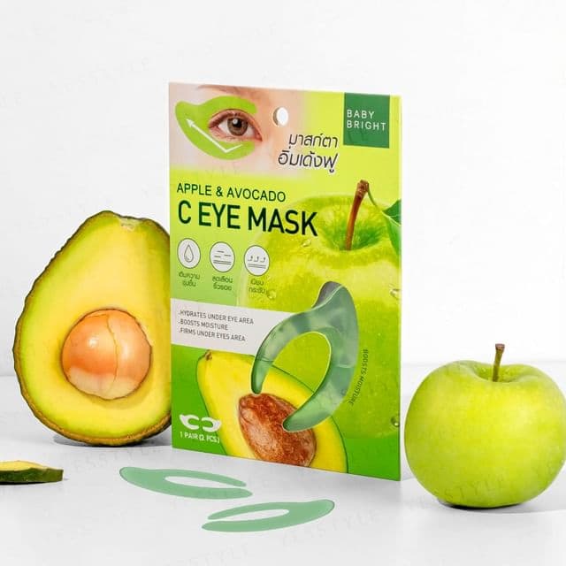 Apple & Avocado C Eye Mask