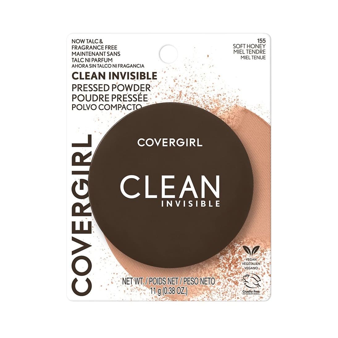 Invisible Pressed Powder, Soft Honey
