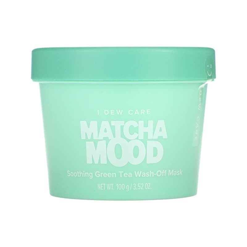Matcha Mood, Soothing Green Tea Wash-Off Beauty Mask