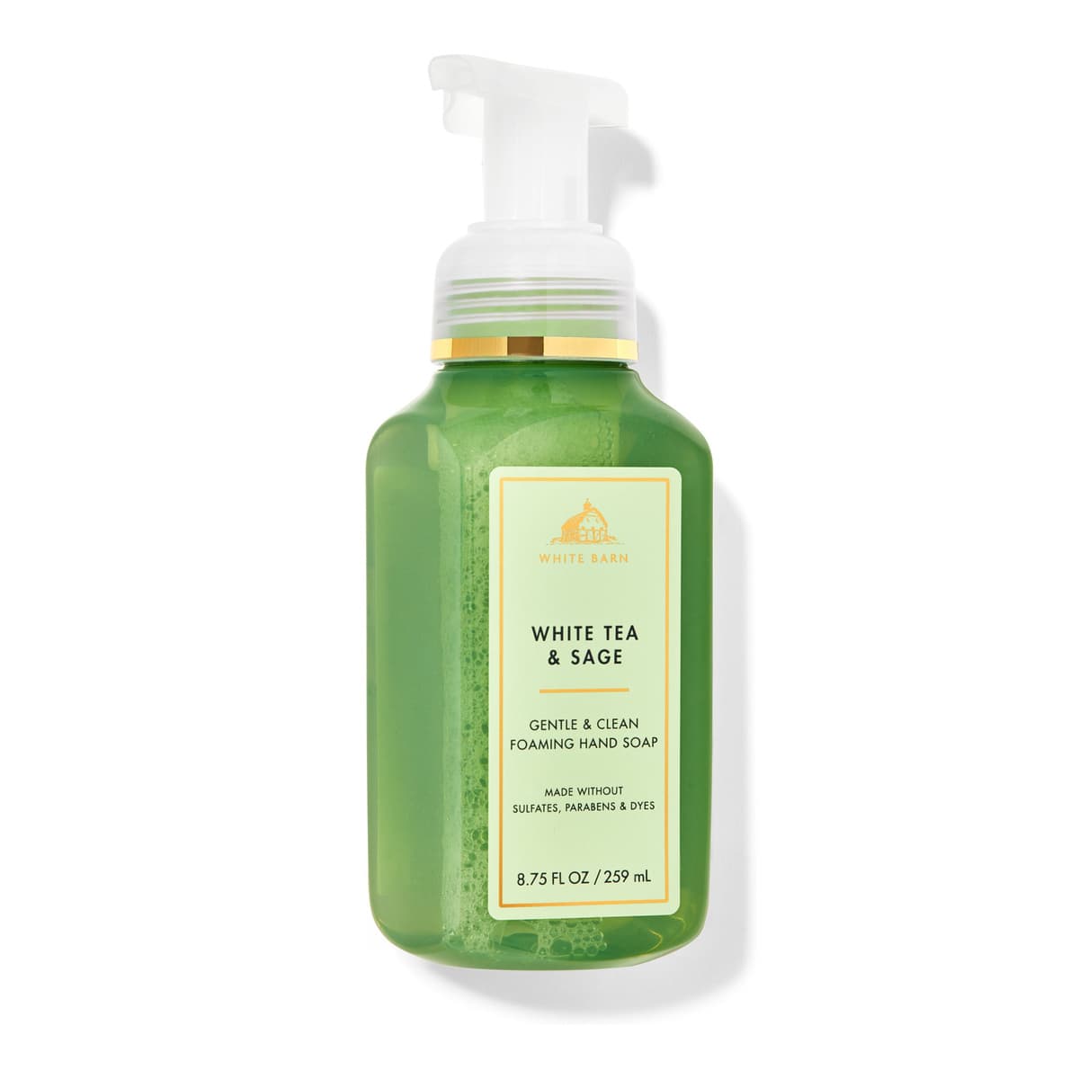 White Tea & Sage, Gentle & Clean Foaming Hand Soap