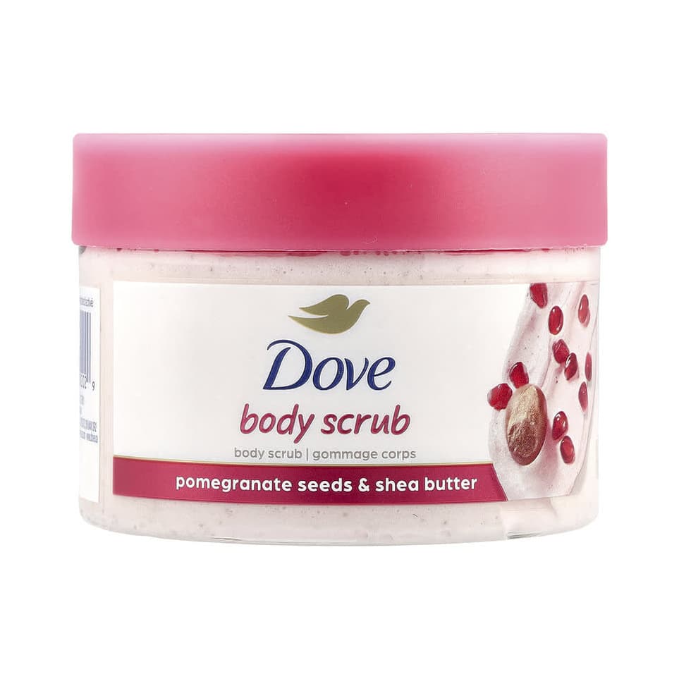 Body Scrub, Pomegranate Seeds & Shea Butter