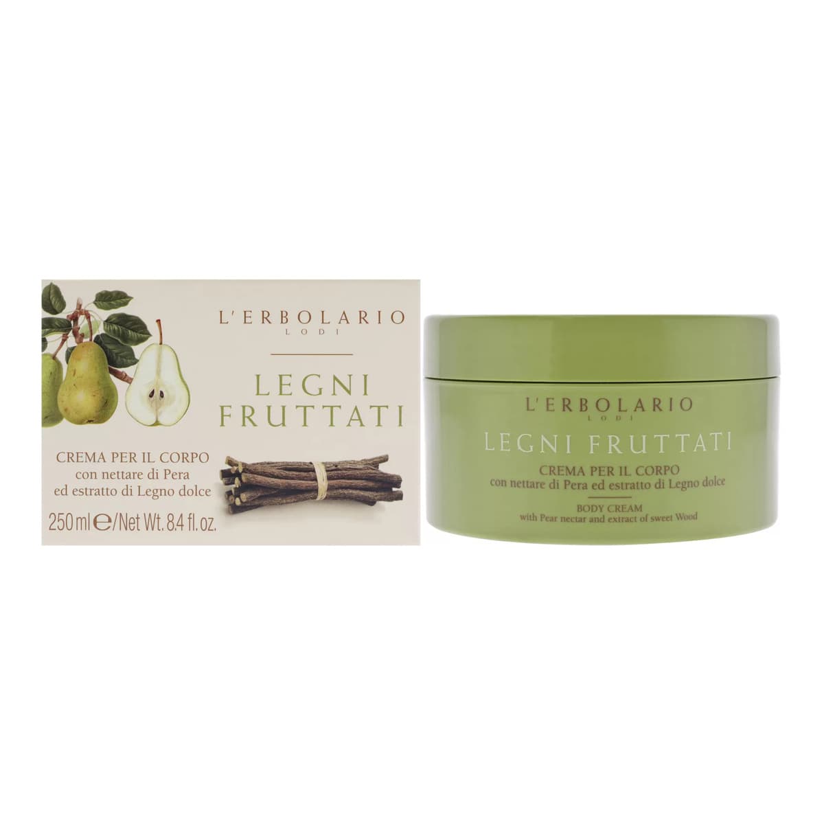 Fruits and Woods Body Cream by LErbolario for Unisex - Body Cream