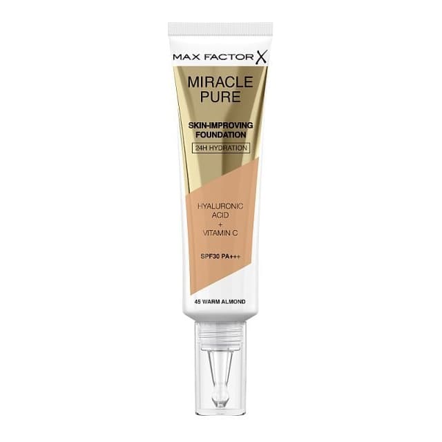 Miracle Pure Foundation 45 Warm Almond