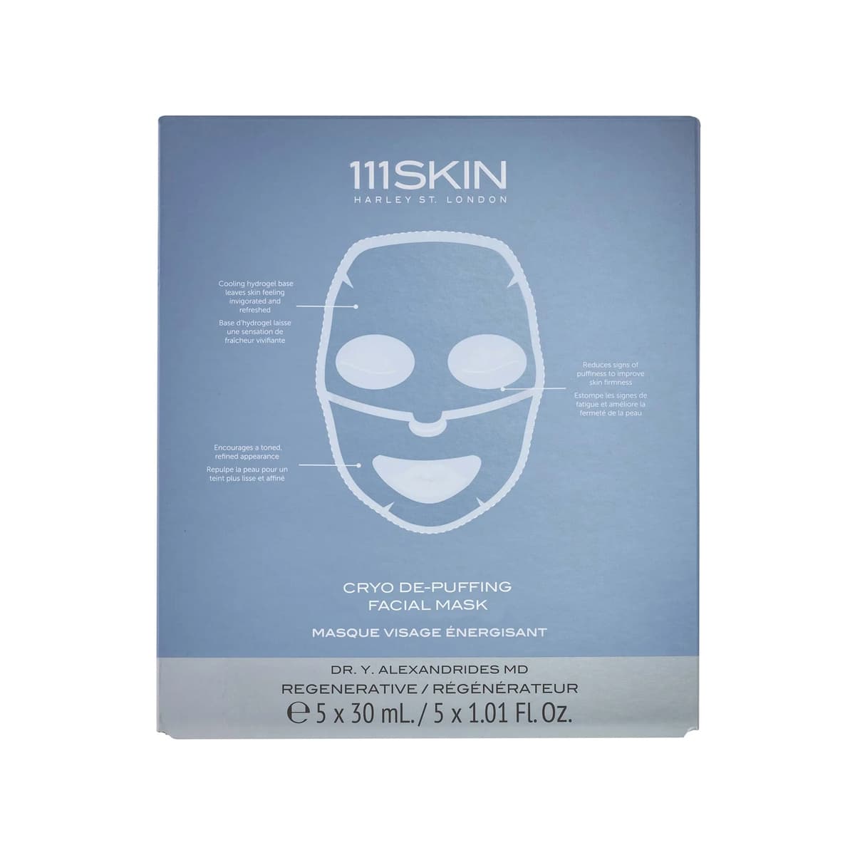 Cryo De-Puffing Energy Mask Box