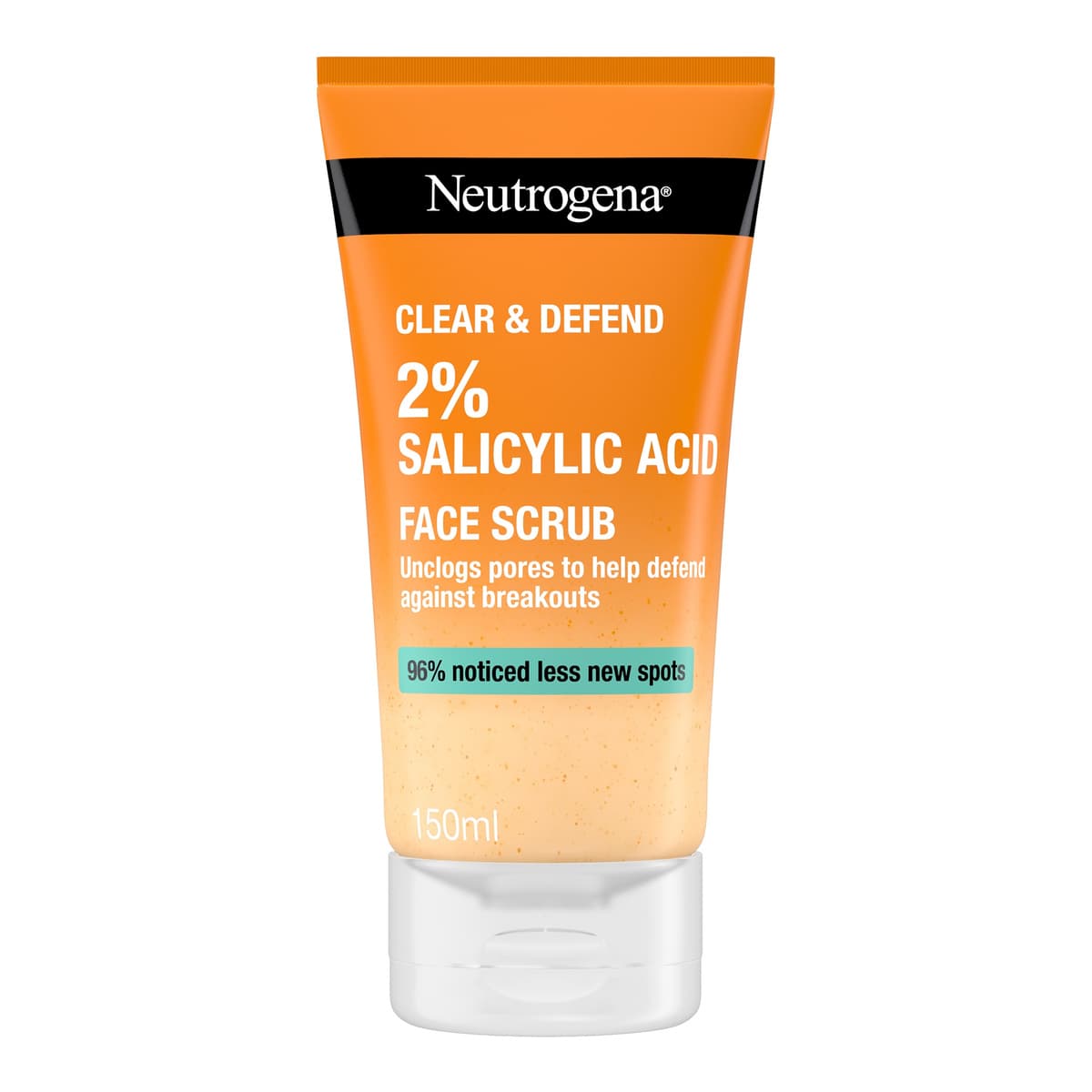 Clear and Defend 2% Salicylic Acid Face Scrub