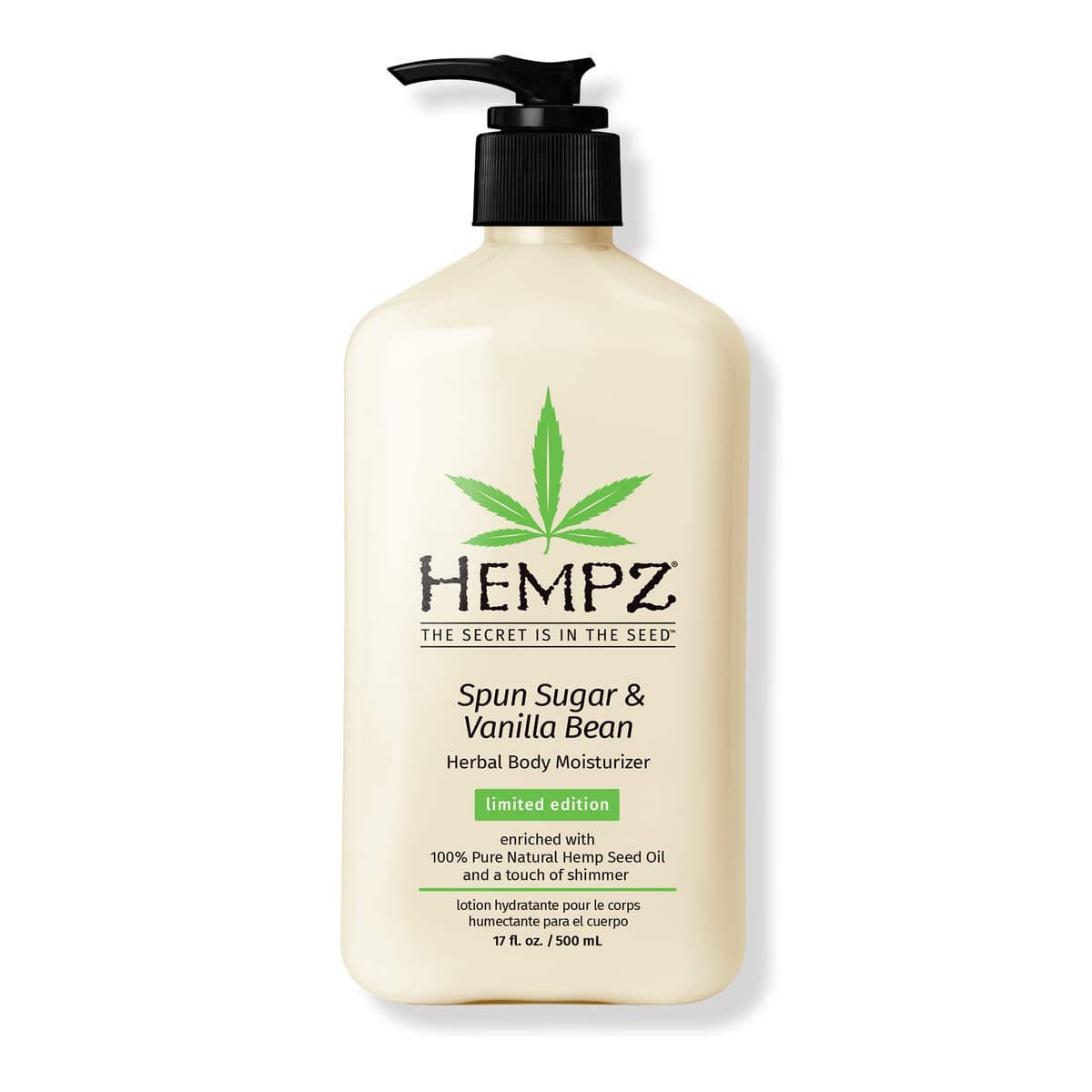 Limited Edition Spun Sugar & Vanilla Bean Herbal Body Moisturizer