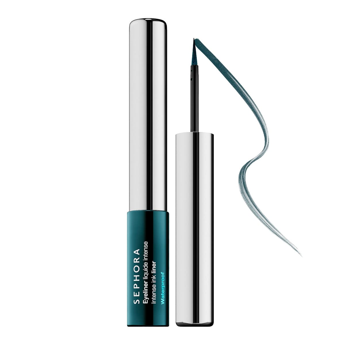 Intense Felt-Tip Liquid Waterproof Eyeliner, #06 Satin Forest Green