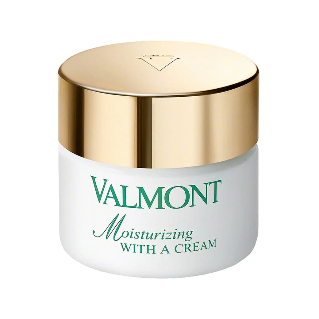 Moisturizing with a cream