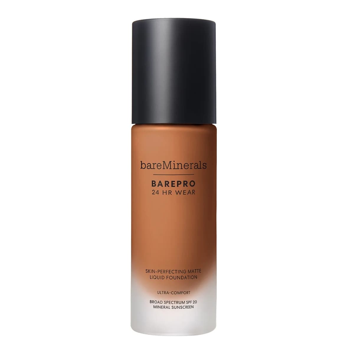 BAREPRO 24 Hour Matte Liquid Foundation Mineral SPF 20, Deep 50 Neutral